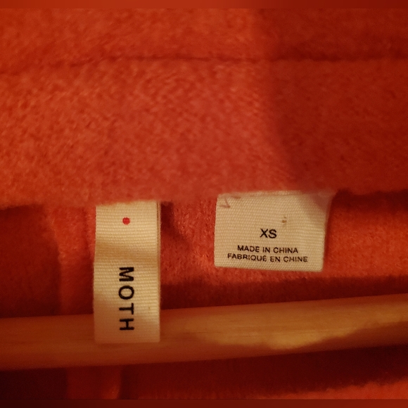 *GONE* Anthropologie Boiled Wool Sweater Coat - Picture 5 of 6